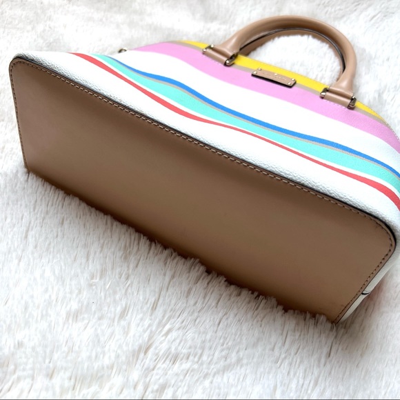 Kate Spade Multicolor Striped Satchel - Picture 4 of 12